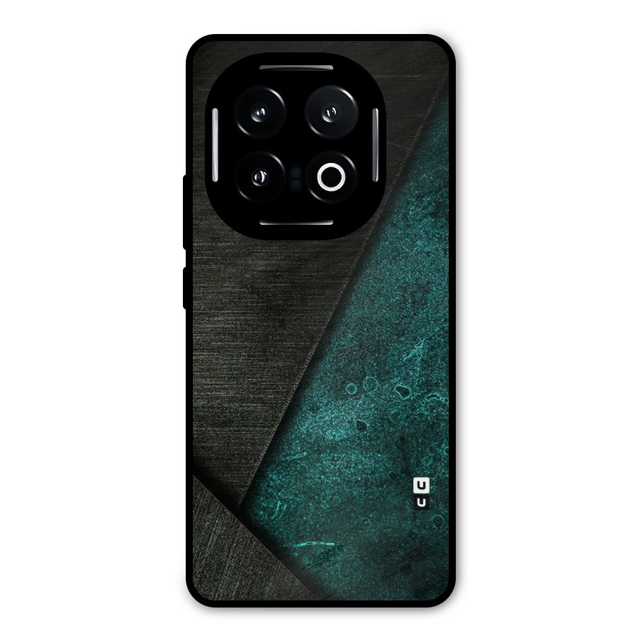 Dark Olive Green Metal Back Case for iQOO 13