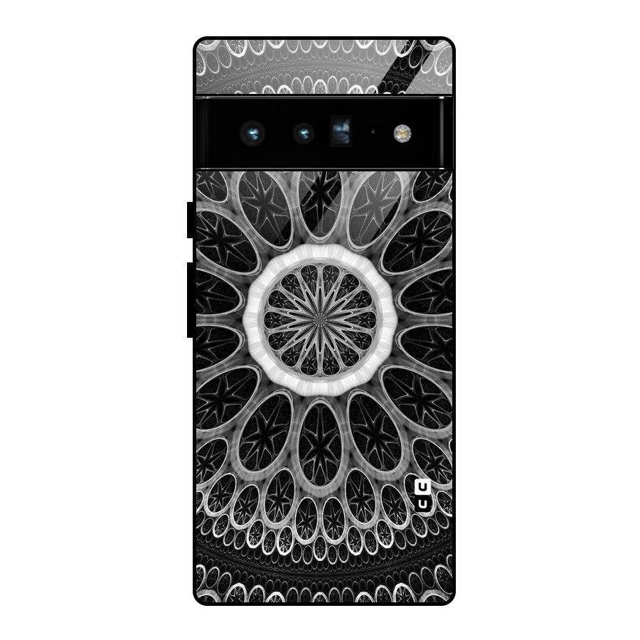 Dark Pattern Art Glass Back Case for Google Pixel 6 Pro