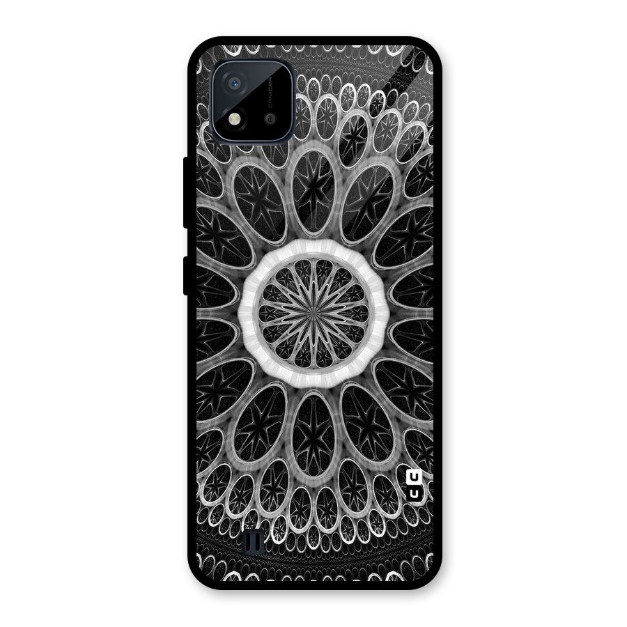 Dark Pattern Art Glass Back Case for Realme C11 2021