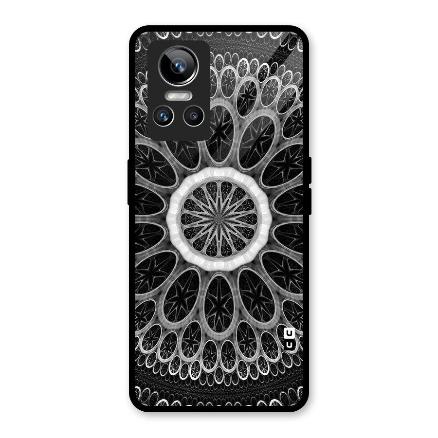 Dark Pattern Art Glass Back Case for Realme GT Neo 3