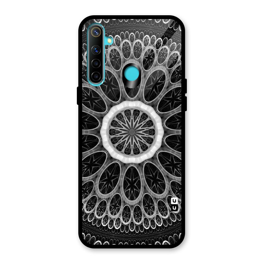 Dark Pattern Art Glass Back Case for Realme Narzo 10