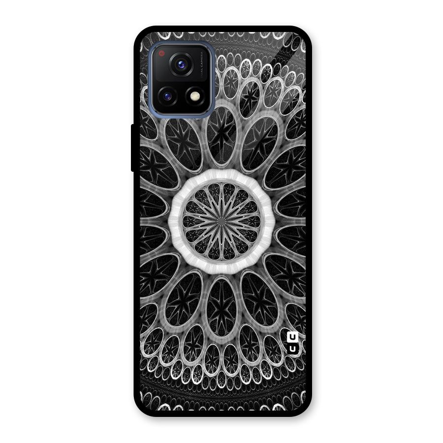 Dark Pattern Art Glass Back Case for Vivo Y72 5G