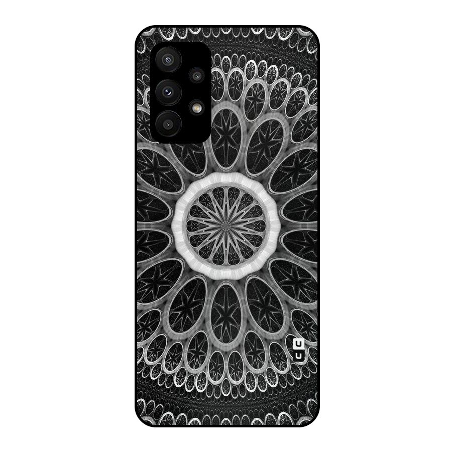 Dark Pattern Art Metal Back Case for Galaxy A23