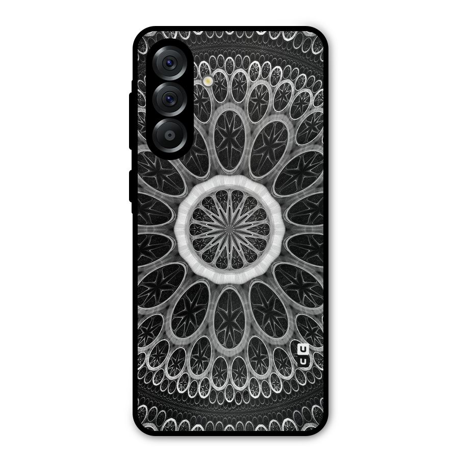 Dark Pattern Art Metal Back Case for Galaxy A36