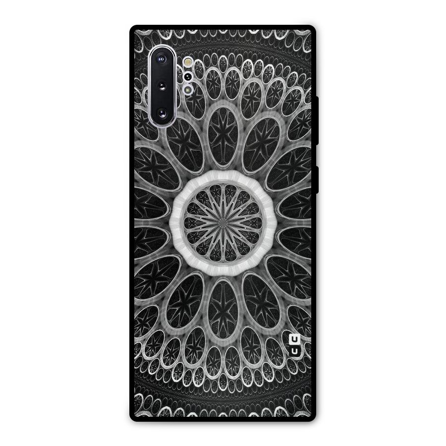 Dark Pattern Art Metal Back Case for Galaxy Note 10 Plus
