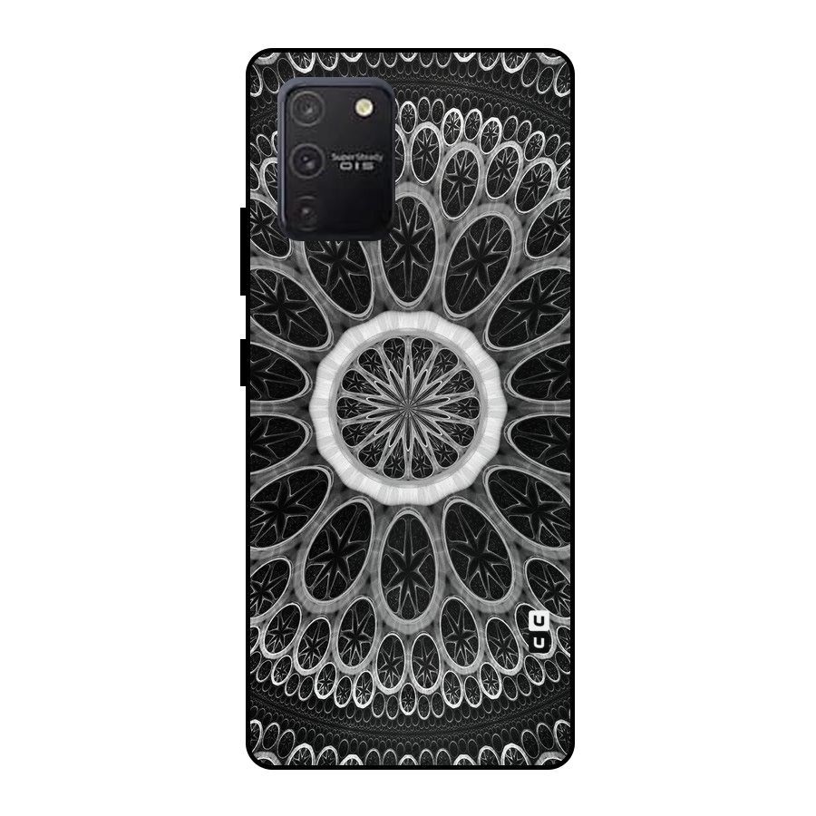 Dark Pattern Art Metal Back Case for Galaxy S10 Lite