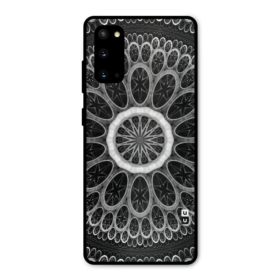 Dark Pattern Art Metal Back Case for Galaxy S20