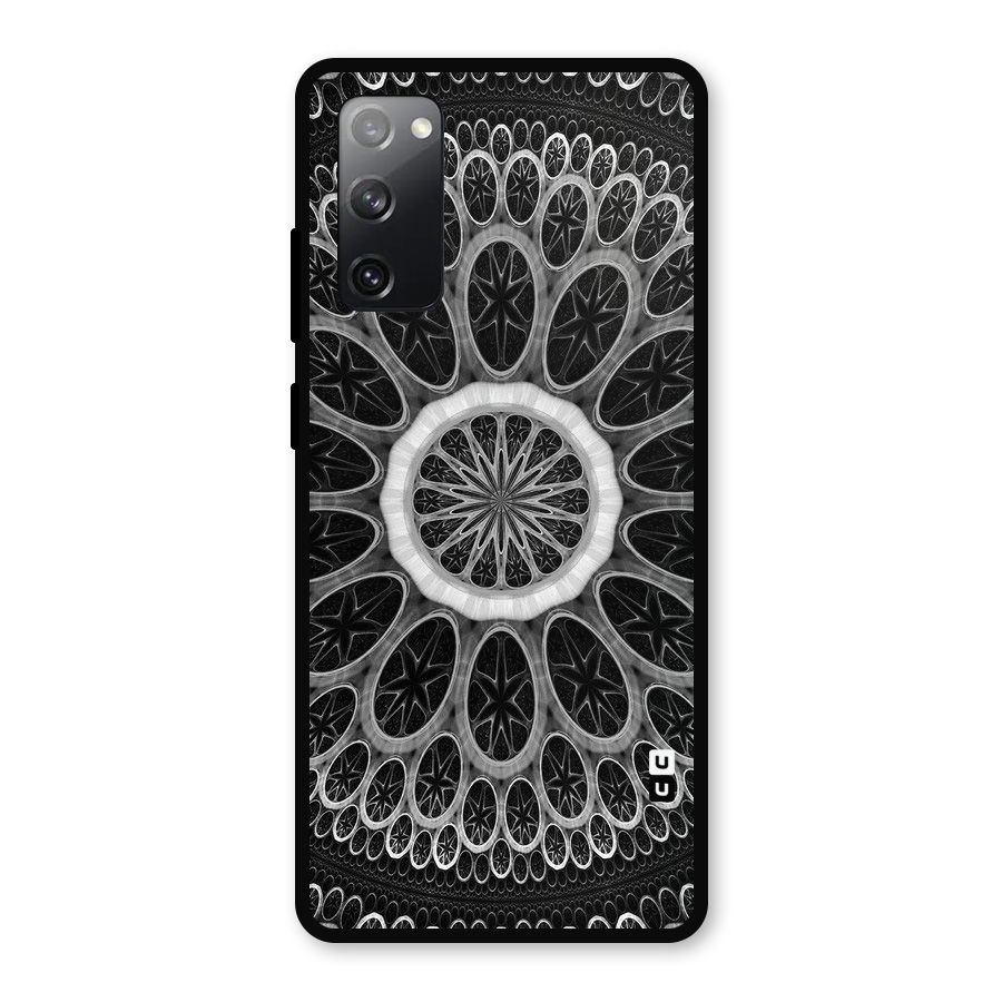 Dark Pattern Art Metal Back Case for Galaxy S20 FE 5G