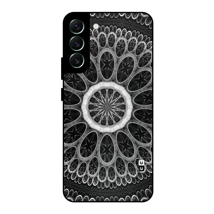 Dark Pattern Art Metal Back Case for Galaxy S22 Plus 5G