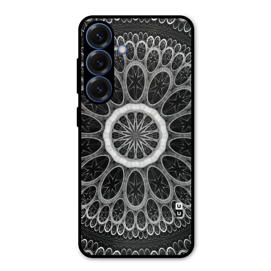 Dark Pattern Art Metal Back Case for Galaxy S25