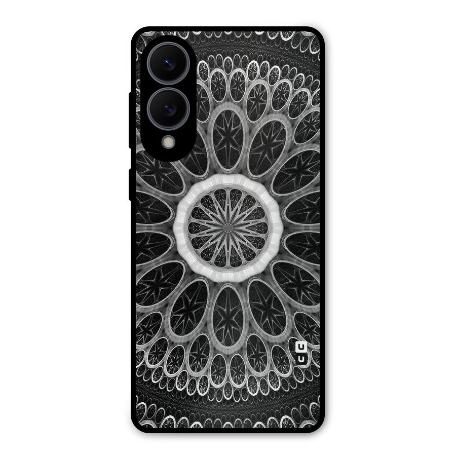 Dark Pattern Art Metal Back Case for Galaxy S25 Edge
