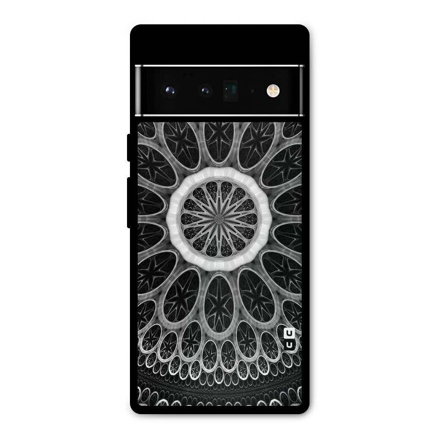 Dark Pattern Art Metal Back Case for Google Pixel 6 Pro