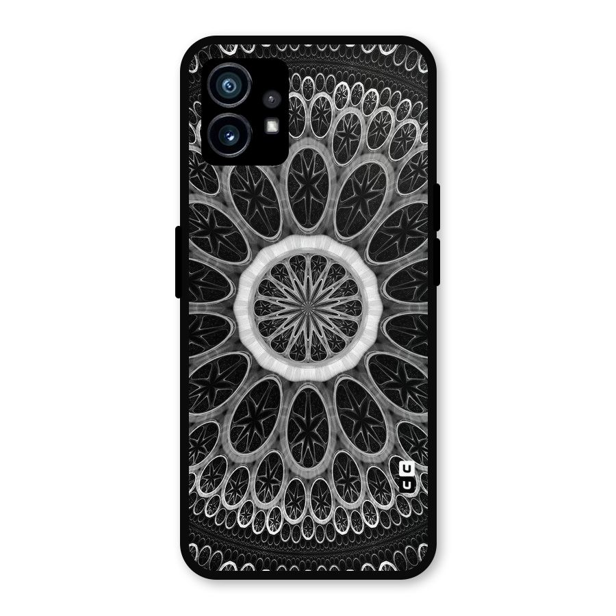 Dark Pattern Art Metal Back Case for Nothing Phone 1