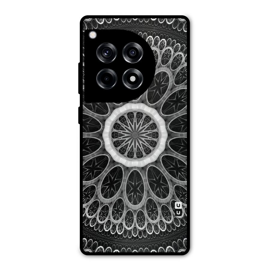 Dark Pattern Art Metal Back Case for OnePlus 12R