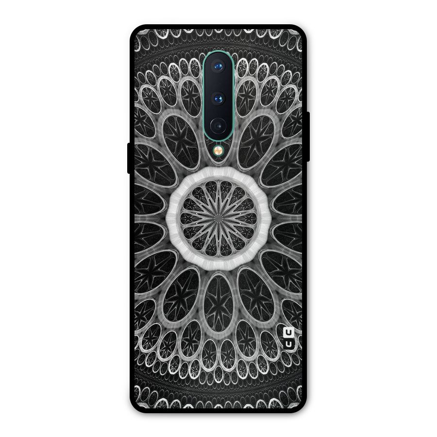 Dark Pattern Art Metal Back Case for OnePlus 8