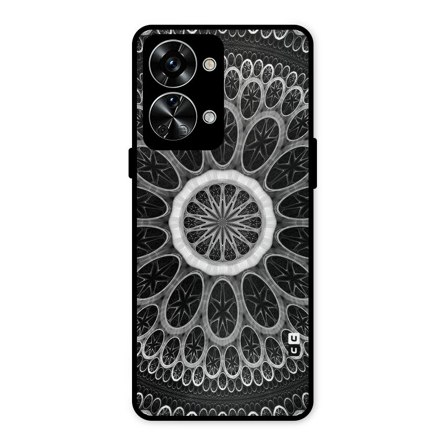 Dark Pattern Art Metal Back Case for OnePlus Nord 2T