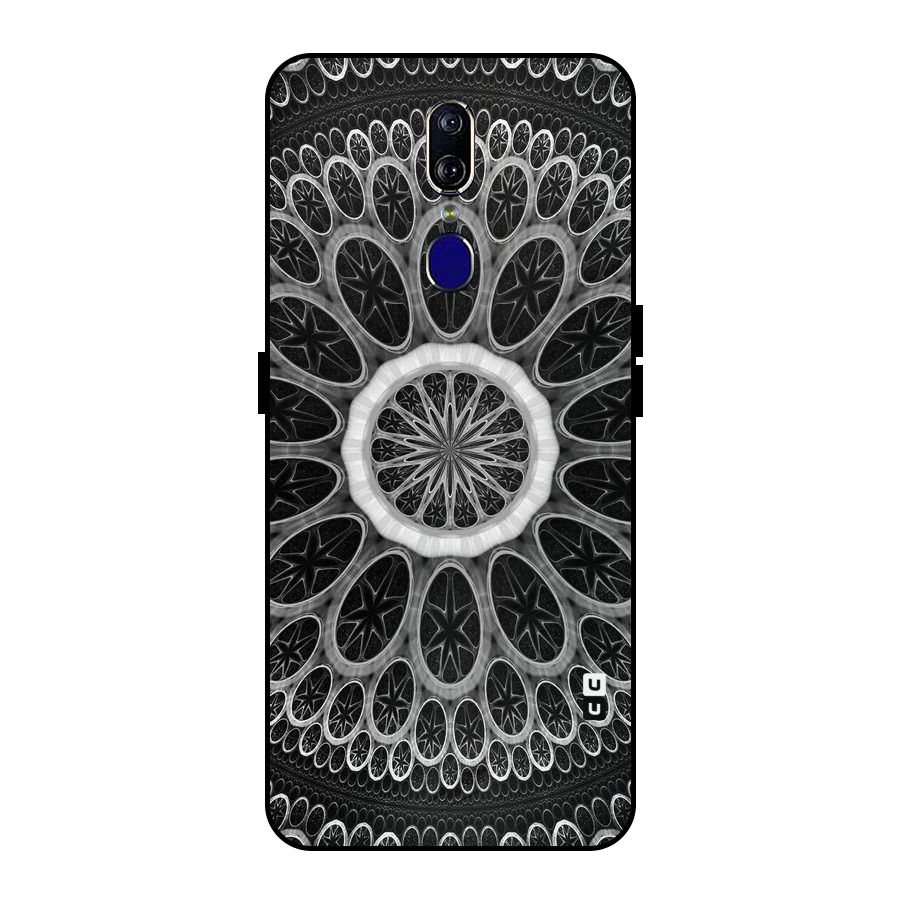 Dark Pattern Art Metal Back Case for Oppo F11