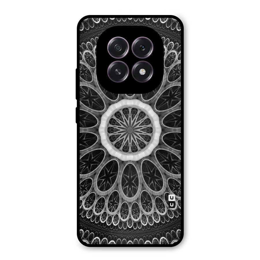 Dark Pattern Art Metal Back Case for Oppo F29
