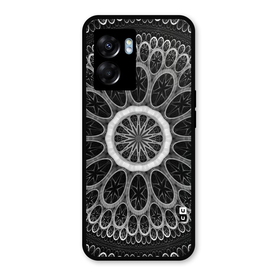 Dark Pattern Art Metal Back Case for Oppo K10 (5G)