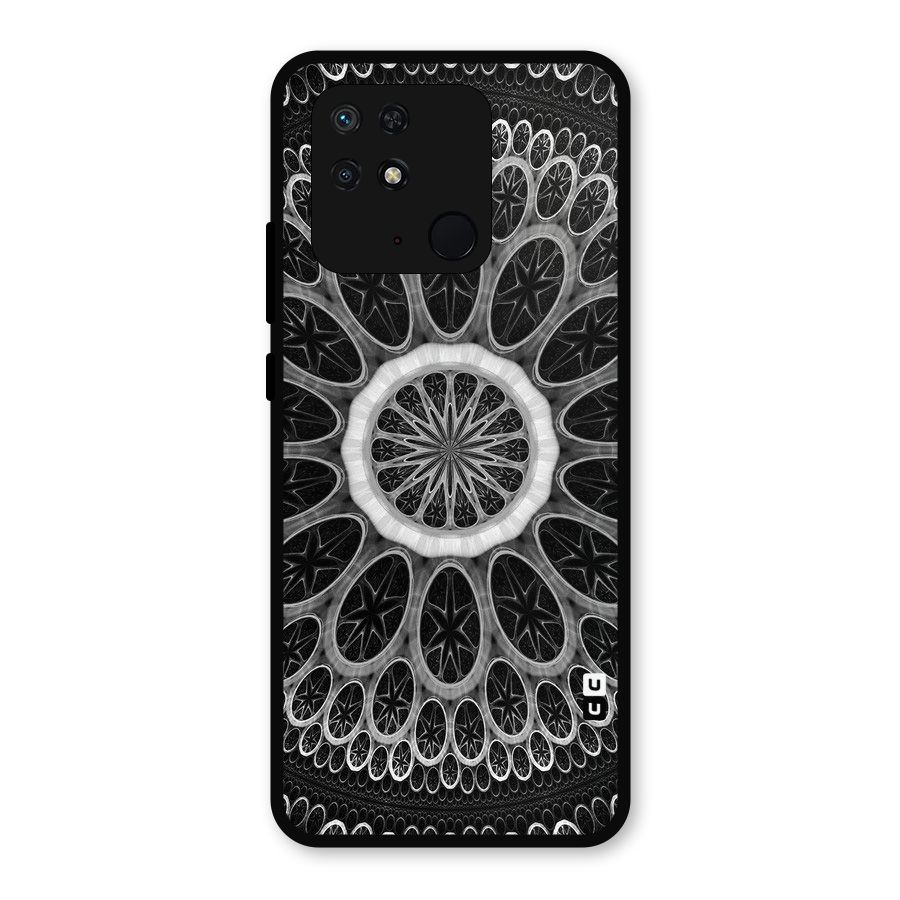 Dark Pattern Art Metal Back Case for Redmi 10 Power