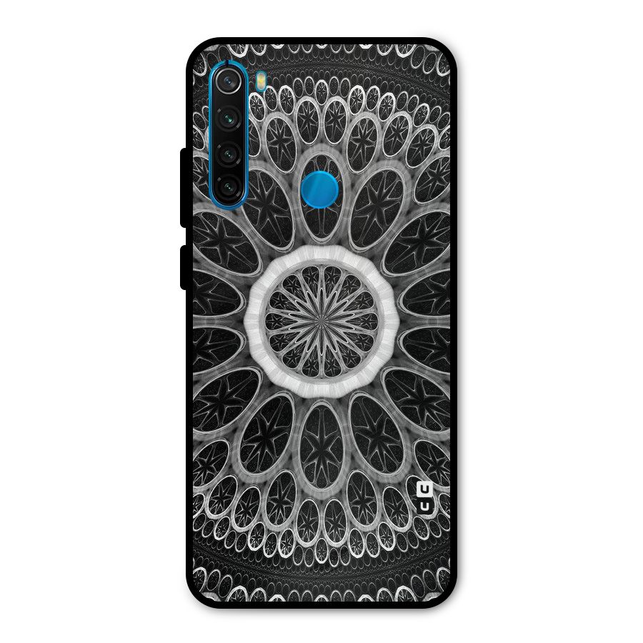 Dark Pattern Art Metal Back Case for Redmi Note 8