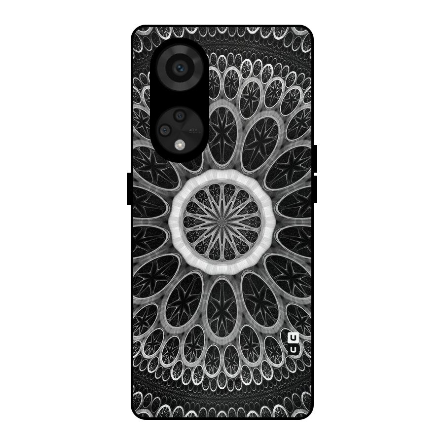 Dark Pattern Art Metal Back Case for Reno8 T 5G