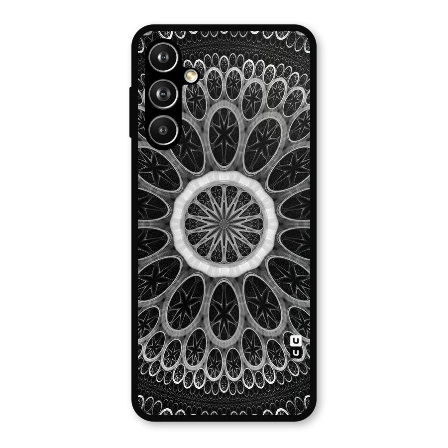 Dark Pattern Art Metal Back Case for Samsung Galaxy M54