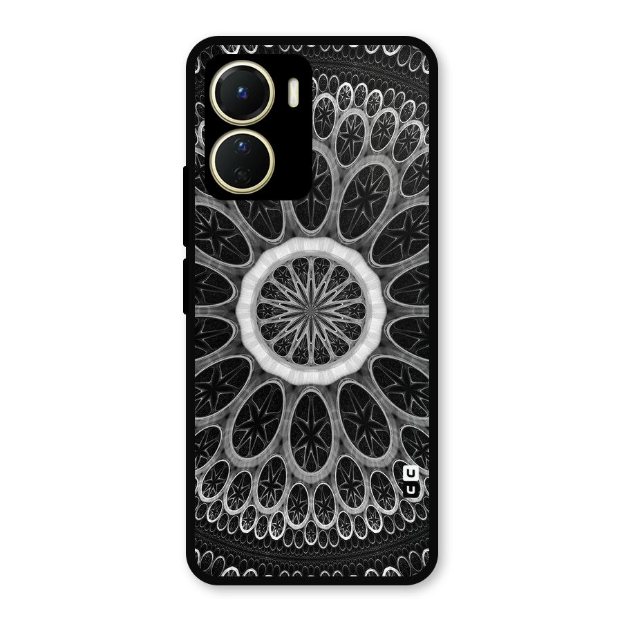 Dark Pattern Art Metal Back Case for Vivo T2x