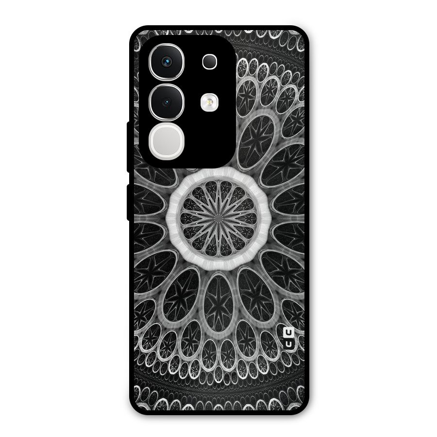 Dark Pattern Art Metal Back Case for Vivo T4x