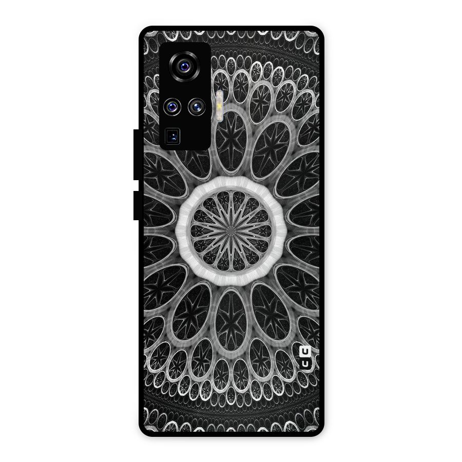 Dark Pattern Art Metal Back Case for Vivo X50 Pro