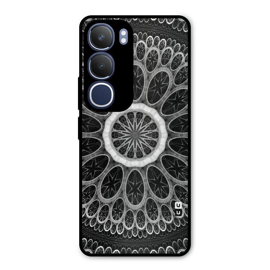 Dark Pattern Art Metal Back Case for Vivo Y29