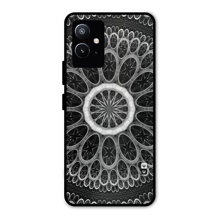 Dark Pattern Art Metal Back Case for Vivo Y75 5G