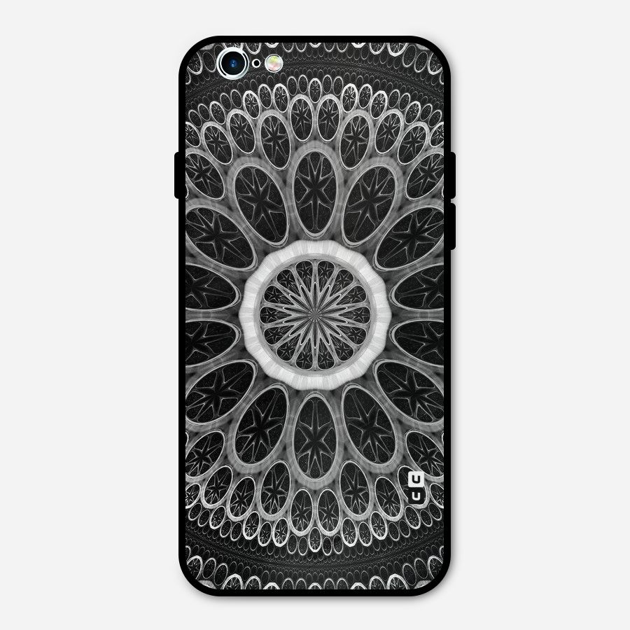 Dark Pattern Art Metal Back Case for iPhone 6 6s