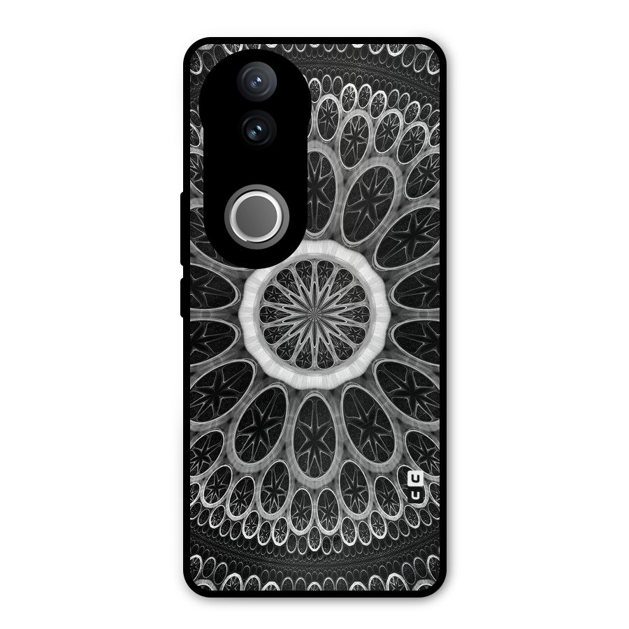 Dark Pattern Art Metal Back Case for iQOO Z10R