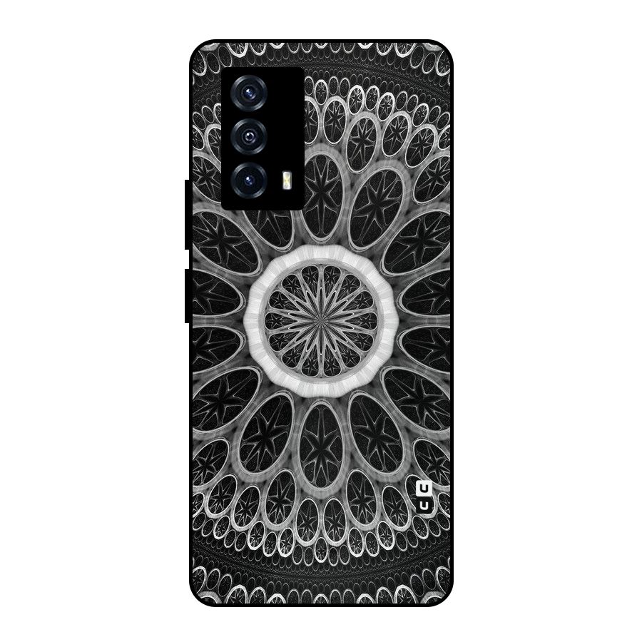 Dark Pattern Art Metal Back Case for iQOO Z5
