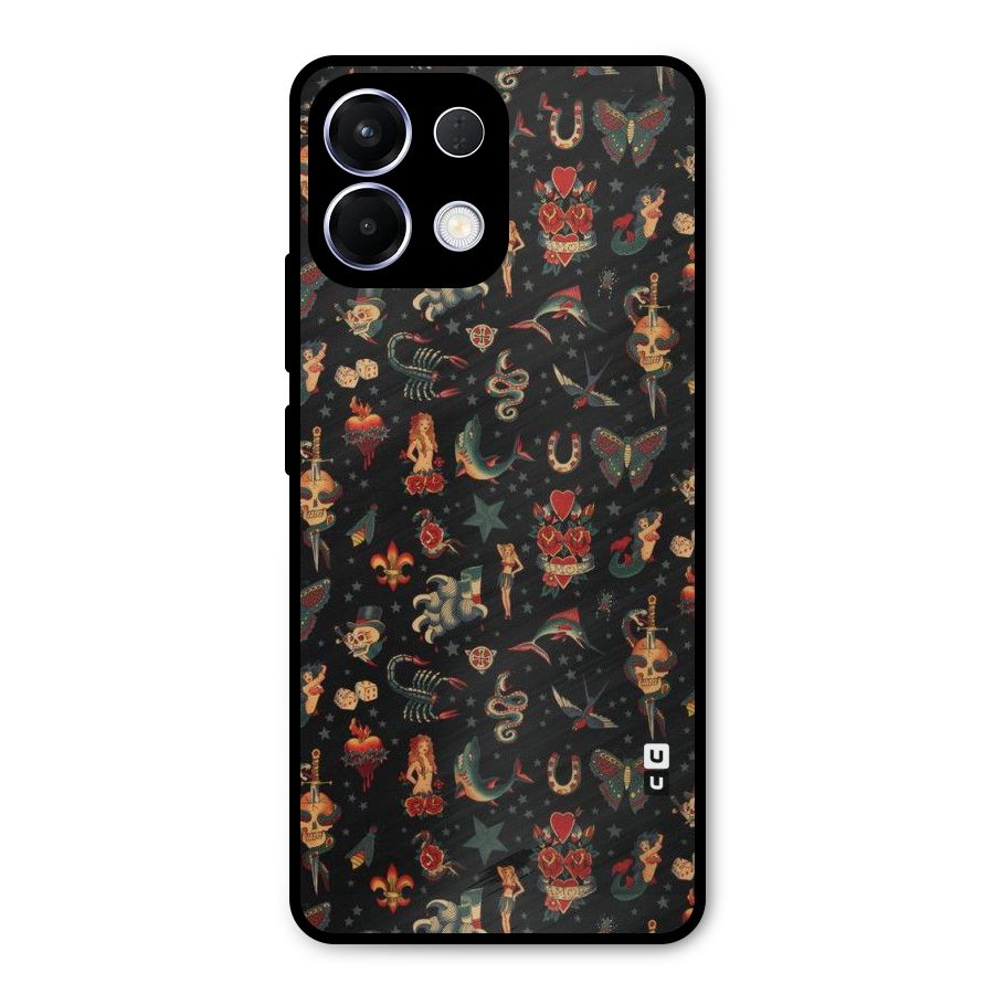 Dark Pattern Metal Back Case for Oppo K13
