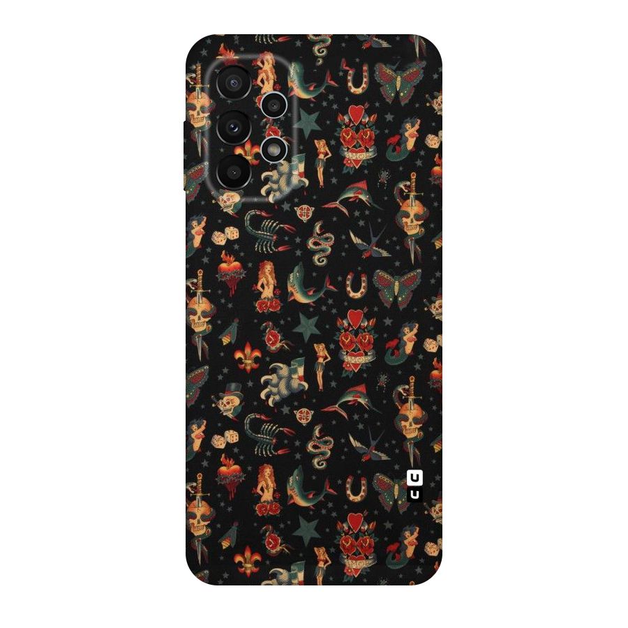 Dark Pattern Original Polycarbonate Back Case for Galaxy A23
