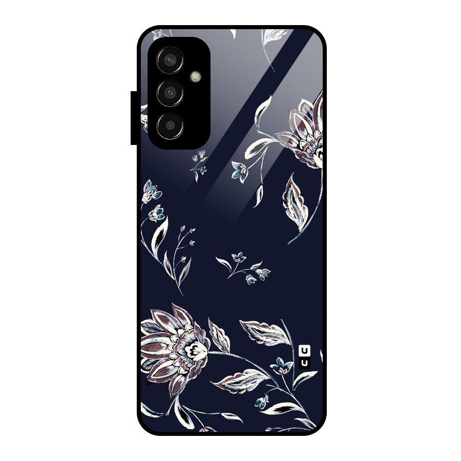 Dark Petals Glass Back Case for Galaxy F13
