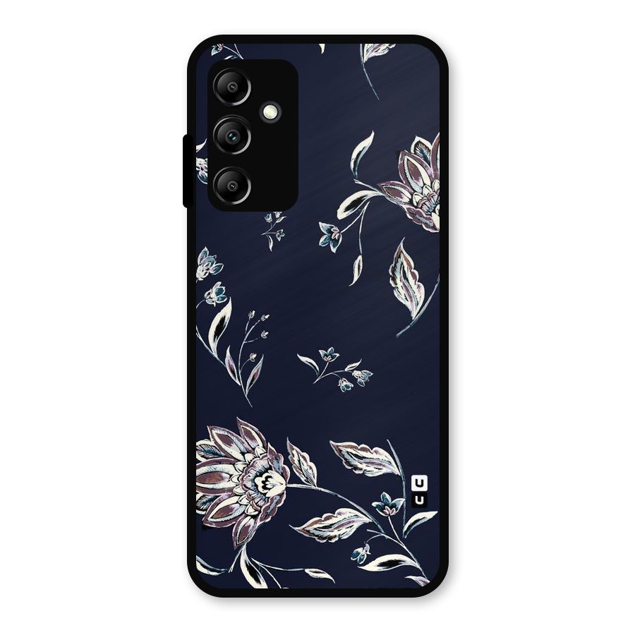 Dark Petals Metal Back Case for Galaxy A14 5G