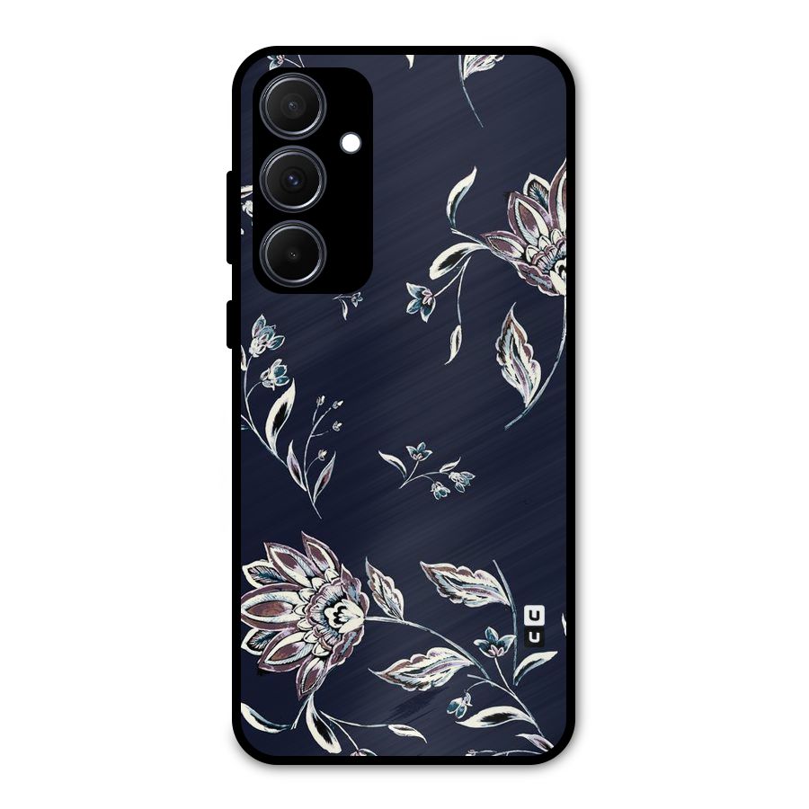 Dark Petals Metal Back Case for Galaxy A35