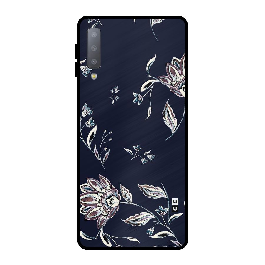 Dark Petals Metal Back Case for Galaxy A7 (2018)