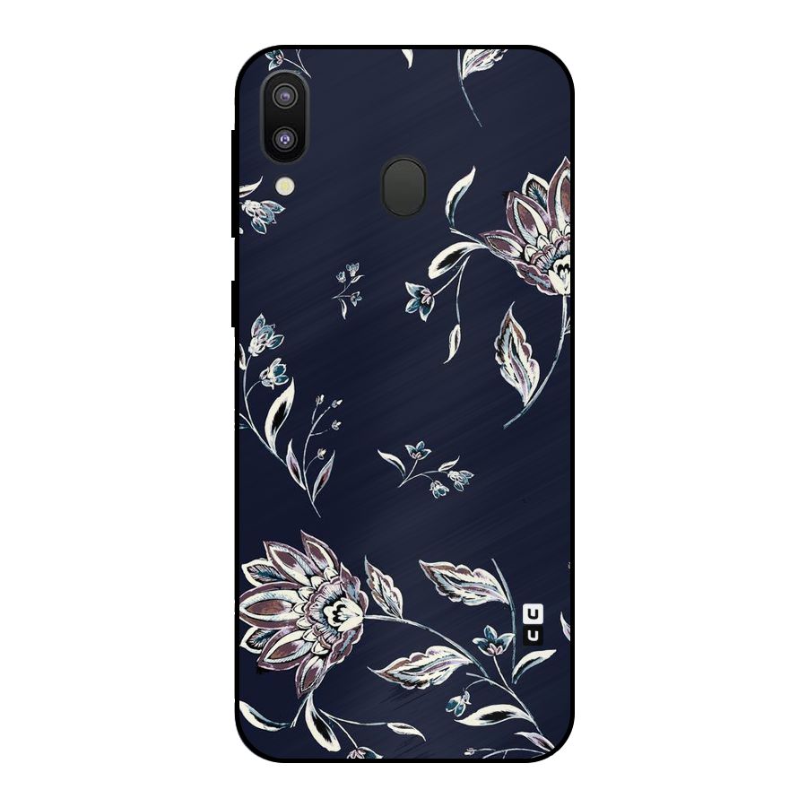 Dark Petals Metal Back Case for Galaxy M20