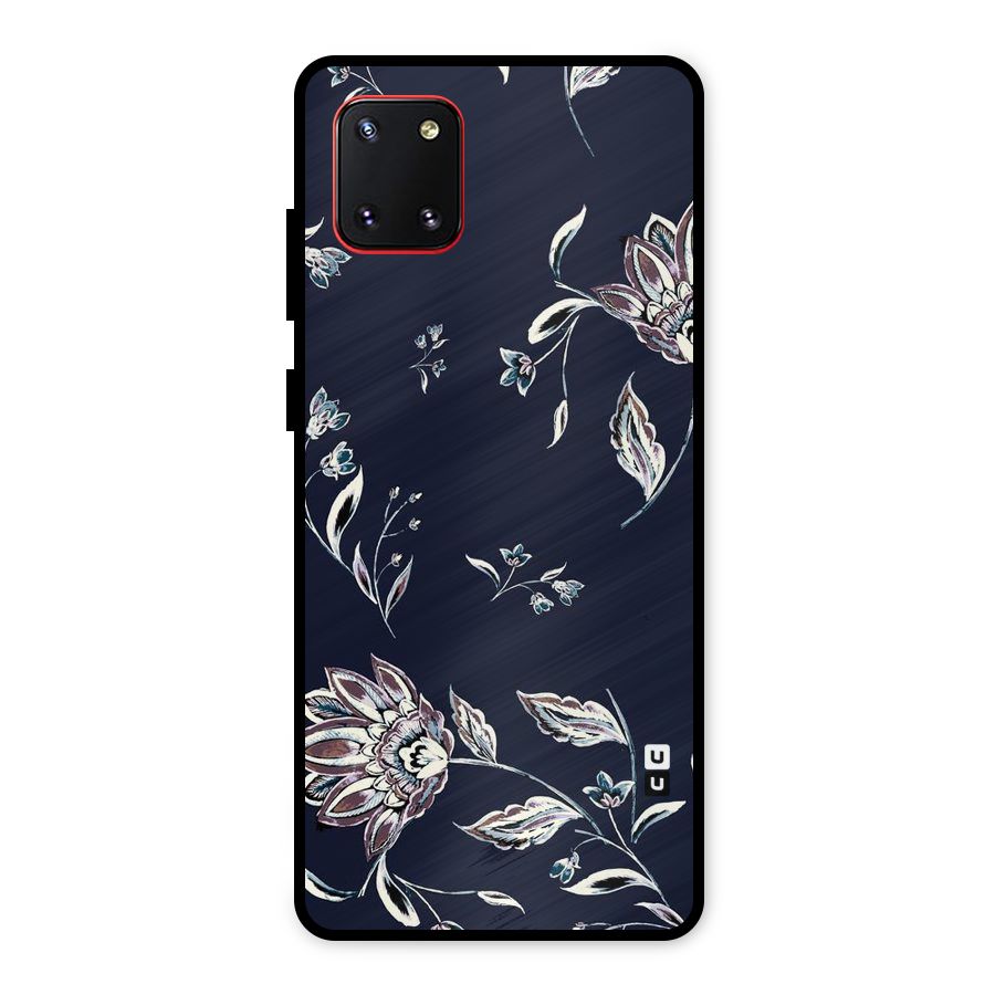 Dark Petals Metal Back Case for Galaxy Note 10 Lite