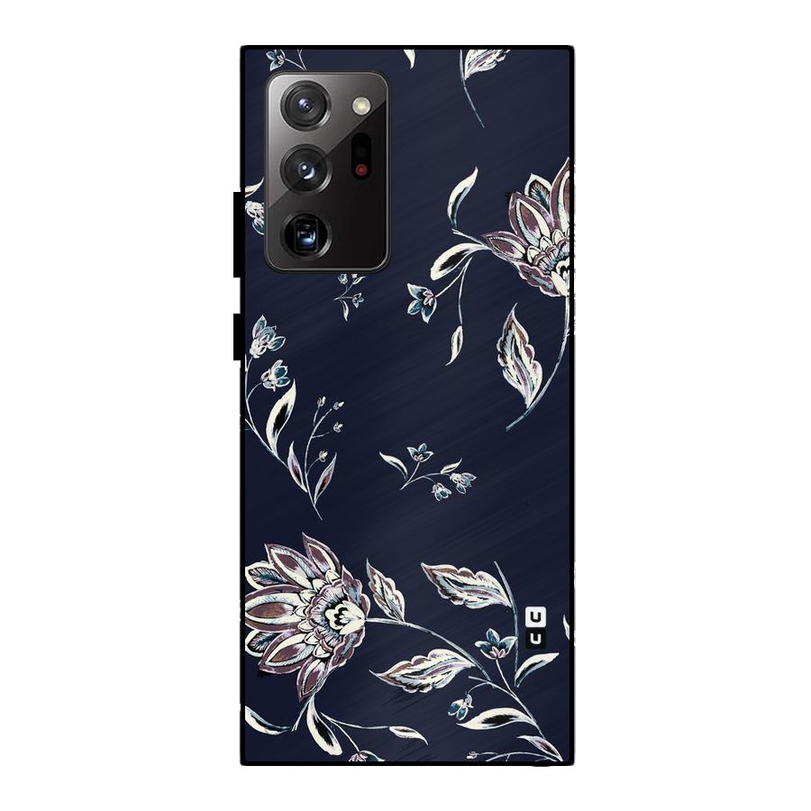Dark Petals Metal Back Case for Galaxy Note 20 Ultra