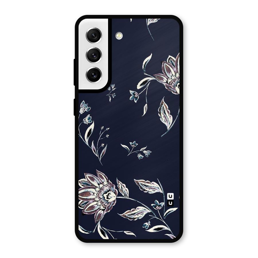 Dark Petals Metal Back Case for Galaxy S21 FE 5G