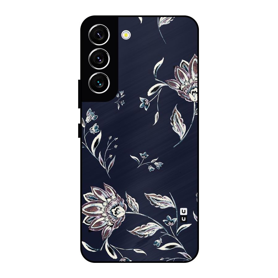 Dark Petals Metal Back Case for Galaxy S22 5G