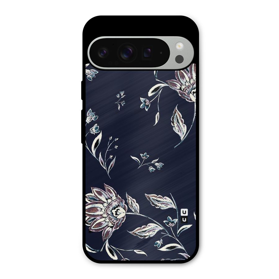 Dark Petals Metal Back Case for Google Pixel 9 Pro XL