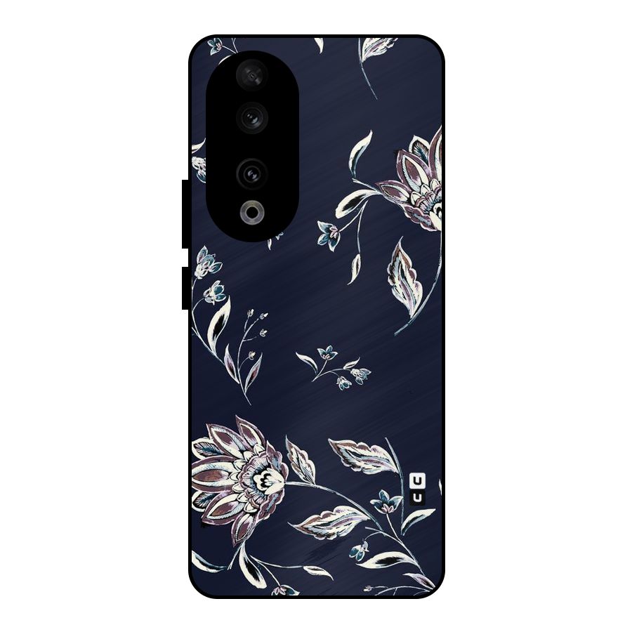 Dark Petals Metal Back Case for Honor 90
