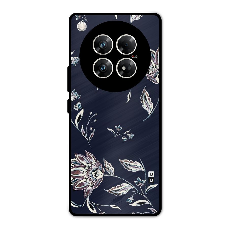 Dark Petals Metal Back Case for Infinix Zero 40 5G