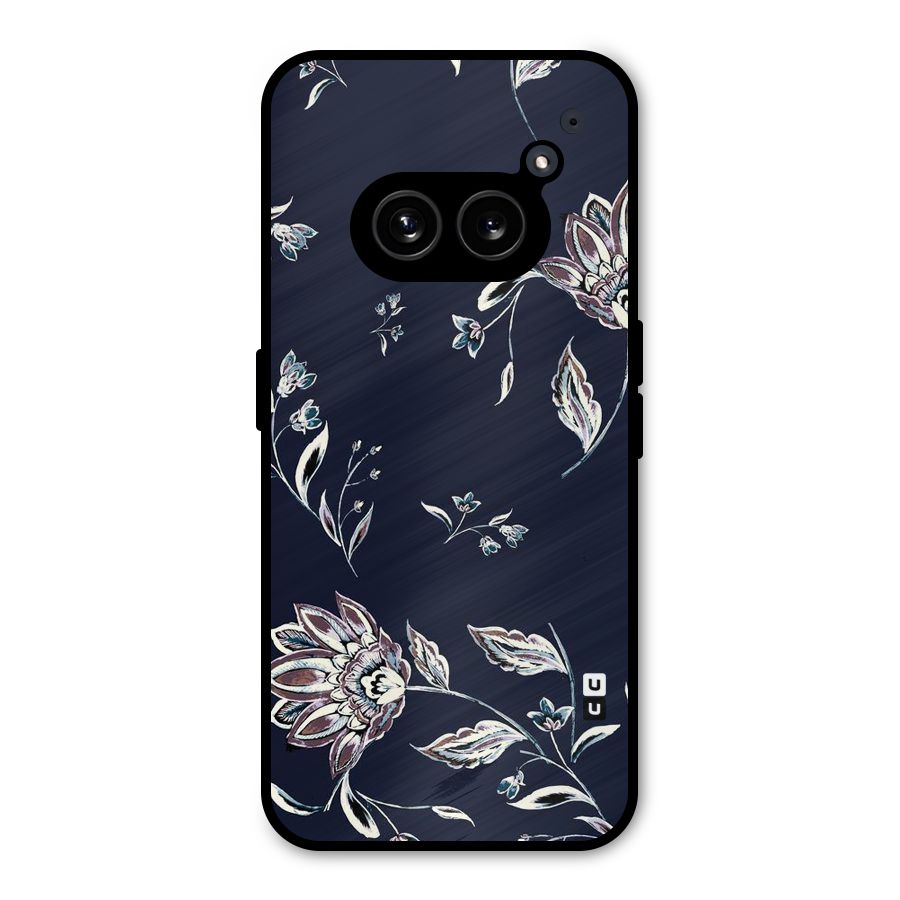 Dark Petals Metal Back Case for Nothing Phone 2a Plus